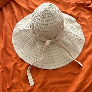 UPF 50 Packable Crushable Ribbon Sun Hat